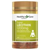 Viên uống tăng cường chức năng gan Healthy Care Super Lecithin lọ 100 viên