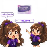 Viên uống tăng cường nội tiết tố nữ Amanda hộp 3 vỉ x 10 viên