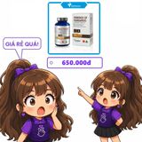 Viên uống tăng cường sinh lý nam Careline Essence of Kangaroo 30000 Max hộp 1 lọ 60 viên nang