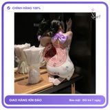 Váy Ngủ 2 Dây Có Mút Ngực Hoạ Tiết N227 chính hãng - co giãn thoải mái, freesize, set đầy đủ phụ kiện - giao hàng che tên kín đáo