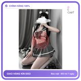 Cosplay Học Sinh Anime Nhật Bản Sexy Dễ Thương N770 Xám chính hãng - chất lụa mát mềm, co giãn thoải mái, freesize - giao hàng che tên kín đáo
