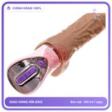 Dương Vật Giả JOKER Gân Rung chính hãng - sạc usb, rung nhấp chuyển động đẩy tới và lui tự động, chống nước - giao hàng che tên kín đáo