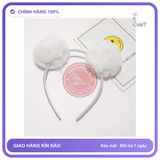 Phụ Kiện Cosplay Dễ Thương Cho Nữ Sexy Gợi Cảm Cài Tai Gấu chính hãng - chất lụa mát mềm, phối ren, chất vải mềm mát - giao hàng che tên kín đáo