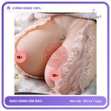 Ngực Silicon Khủng Kèm Âm Đạo Nặng 3.75kg, Thật Từ Chất Liệu chính hãng - silicone mềm mại, dễ vệ sinh, êm ái khi dùng - giao hàng che tên kín đáo