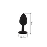 Phích Cắm Hậu Môn Silicone Senuelo Booty Fantasy Gem Plug Size S chính hãng - silicone mềm mại, chất liệu an toàn cho da, dễ vệ sinh - giao hàng che tên kín đáo