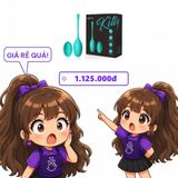 Trứng Rung Đa Chế Độ Điều Khiển Từ Xa Winyi Kitty chính hãng - chất liệu an toàn cho da, dễ vệ sinh, êm ái khi dùng - giao hàng che tên kín đáo
