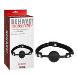 Khoá Miệng Chisa Behave Be Quiet Mouth Gag chính hãng - chất liệu an toàn cho da, dễ vệ sinh, êm ái khi dùng - giao hàng che tên kín đáo