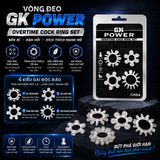 Vòng Đeo Chisa GK Power Overtime Cock Ring Set chính hãng - thấm nhanh không nhờn rít, dùng trước khi quan hệ, nhỏ gọn dễ mang theo - giao hàng che tên kín đáo