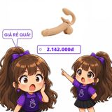 Dương Vật Giả 2 Đầu Yeain Cannon Less chính hãng - 9 chế độ rung, silicone mềm mại, chất liệu an toàn cho da - giao hàng che tên kín đáo
