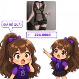 Bộ Cosplay Sexy Trend ST17 Màu Đen chính hãng - chất vải mềm mát, đường may tỉ mỉ, tôn dáng quyến rũ - giao hàng che tên kín đáo