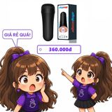 Âm Đạo Giả Lilo Dig Cup chính hãng - sạc USB, silicone mềm mại, chất liệu an toàn cho da - giao hàng che tên kín đáo
