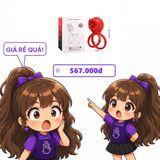 Vòng Rung Dương Vật Cock Ring Điều Khiển App chính hãng - chất liệu an toàn cho da, dễ vệ sinh, êm ái khi dùng - giao hàng che tên kín đáo