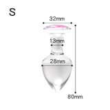 Phích Cắm Hậu Môn Thủy Tinh Đính Đá Plug1 Size S chính hãng - chất liệu an toàn cho da, dễ vệ sinh, êm ái khi dùng - giao hàng che tên kín đáo