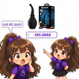 Dụng Cụ Vệ Sinh Hậu Môn Mr.Play A4 - Dung tích 330ml chính hãng - chất liệu an toàn cho da, dễ vệ sinh, êm ái khi dùng - giao hàng che tên kín đáo