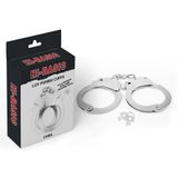 Còng Tay Thép Chisa Hi-Bassic Luv Punish Cuffs chính hãng - chất liệu an toàn cho da, dễ vệ sinh, êm ái khi dùng - giao hàng che tên kín đáo