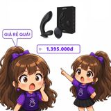 Máy Rung Hậu Môn Winyi Ralf 10 Chế Độ Rung chính hãng - chất liệu an toàn cho da, dễ vệ sinh, êm ái khi dùng - giao hàng che tên kín đáo