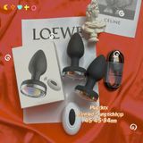 Phích Cắm Hậu Môn Silicone 10 Chế Độ Rung Có Đèn Led chính hãng - silicone mềm mại, chất liệu an toàn cho da, dễ vệ sinh - giao hàng che tên kín đáo
