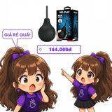 Dụng Cụ Vệ Sinh Hậu Môn Mr.Play A1 - Dung Tích 224ml chính hãng - chất liệu an toàn cho da, dễ vệ sinh, êm ái khi dùng - giao hàng che tên kín đáo