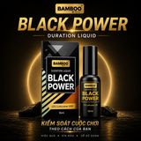 Chai Xịt Kéo Dài Thời Gian Bamboo Black Power 13% chính hãng - thấm nhanh không nhờn rít, dùng trước khi quan hệ, nhỏ gọn dễ mang theo - giao hàng che tên kín đáo