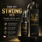 Chai Xịt Kéo Dài Thời Gian Strong Men 13% chính hãng - thấm nhanh không nhờn rít, dùng trước khi quan hệ, nhỏ gọn dễ mang theo - giao hàng che tên kín đáo