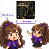 Chai Xịt Kéo Dài Thời Gian Strong Men 13% chính hãng - thấm nhanh không nhờn rít, dùng trước khi quan hệ, nhỏ gọn dễ mang theo - giao hàng che tên kín đáo