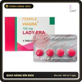 (Che Tên) Lady Era USA Mỹ Vỉ 4 Viên – Hỗ Trợ Sinh Lý Nữ 324341 Hỗ Trợ 24/7