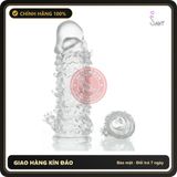 (Che Tên) Bao Cao Su Aichao Đôn Dên Vẩy Cá Siêu Mềm Tăng Kích Thước 325342 Chuẩn Auth