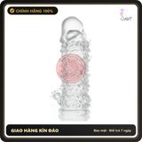 (Che Tên) Bao Cao Su Aichao Đôn Dên Vẩy Cá Siêu Mềm Tăng Kích Thước 325342 Chuẩn Auth