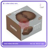 Lovetoy Streetgirl Torso Hông Da Đen Âm Đạo và Hậu Môn chính hãng - sạc USB, silicone mềm mại, chất liệu an toàn cho da - giao hàng che tên kín đáo