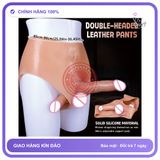 Quần Dương Vật Giả 2 Đầu Silicone Đúc Đặc chính hãng - sạc USB, điều khiển từ xa, silicone mềm mại - giao hàng che tên kín đáo