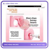 Thanh Rung Hậu Môn Jiuuy Pistil: 5 Bậc Hạt chính hãng - silicone mềm mại, chất liệu an toàn cho da, dễ vệ sinh - giao hàng che tên kín đáo