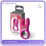 Vòng Rung Fun Factory NOS Pro: Hai Động Cơ chính hãng - 7 chế độ rung, sạc USB, chống nước - giao hàng che tên kín đáo