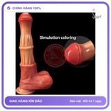 Dương Vật Giả Thụt Tự Động HORSE DICK Silicon Cao Cấp chính hãng - điều khiển từ xa, rung nhấp chuyển động đẩy tới và lui tự động, silicone mềm mại - giao hàng che tên kín đáo