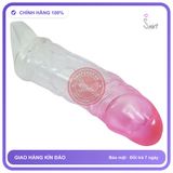Bao Đôn Dên Prettylove Odes 6.9 Silicone Mềm, Gai chính hãng - có gai nổi, ôm sát cảm giác thật, chất liệu latex an toàn - giao hàng che tên kín đáo