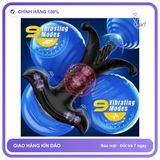 Máy Massage Tuyến Tiền Liệt Hoa Địa Ngục Đầu chính hãng - 9 chế độ rung, sạc từ tính, điều khiển từ xa - giao hàng che tên kín đáo