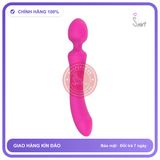 Chày Rung 2 Đầu Sparta 14 Chế Độ, Kích chính hãng - 14 chế độ rung, silicone y tế, chất liệu an toàn cho da - giao hàng che tên kín đáo