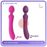 Chày Rung 2 Đầu Sparta 14 Chế Độ, Kích chính hãng - 14 chế độ rung, silicone y tế, chất liệu an toàn cho da - giao hàng che tên kín đáo