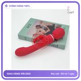 Chày Rung Thỏ Flora 3in1 PeterTheGreat Điểm G, Âm chính hãng - silicone mềm, chất liệu an toàn cho da, dễ vệ sinh - giao hàng che tên kín đáo