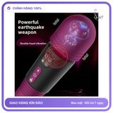 Máy Rung Ngụy Trang Hình Micro Làm Ấm 42°C chính hãng - 12 chế độ rung, có sưởi ấm, chất liệu an toàn cho da - giao hàng che tên kín đáo