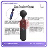 Máy Rung Ares Smart Vibrator Làm Ấm 42°C, Màn chính hãng - 12 chế độ rung, có sưởi ấm, silicone y tế - giao hàng che tên kín đáo