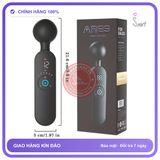 Máy Rung Ares Smart Vibrator Làm Ấm 42°C, Màn chính hãng - 12 chế độ rung, có sưởi ấm, silicone y tế - giao hàng che tên kín đáo