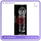 Bao Cao Su Đôn Dên Râu Gai Khúc Đầu chính hãng - có gai nổi, ôm sát cảm giác thật, chất liệu latex an toàn - giao hàng che tên kín đáo