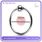 Vòng Đeo Dương Vật Bằng Inox 2.5cm chính hãng - sạc USB, chất liệu an toàn cho da, dễ vệ sinh - giao hàng che tên kín đáo