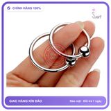 Vòng Đeo Dương Vật Bằng Inox 2.5cm chính hãng - sạc USB, chất liệu an toàn cho da, dễ vệ sinh - giao hàng che tên kín đáo