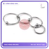 Vòng Đeo Dương Vật Bằng Inox 2.5cm chính hãng - sạc USB, chất liệu an toàn cho da, dễ vệ sinh - giao hàng che tên kín đáo