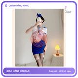 Cosplay Thủy Thủ Ôm Body Sexy Gợi Cảm Áo Croptop - N721 chính hãng - chất lụa mát mềm, co giãn thoải mái, freesize - giao hàng che tên kín đáo