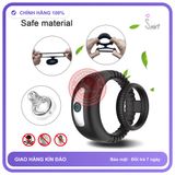 Vòng Đeo Dương Vật Kép Silicone Co Giãn 10 Chế Độ Rung chính hãng - sạc từ tính, chống nước, silicone mềm mại - giao hàng che tên kín đáo