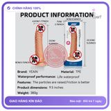 Dương Vật Giả Dính Tường Yeain 9.5 Inch chính hãng - silicone mềm mại, chất liệu an toàn cho da, dễ vệ sinh - giao hàng che tên kín đáo