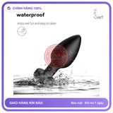 Phích Cắm Hậu Môn Rung Điều Khiển Từ Xa Qua App chính hãng - sạc USB, điều khiển qua app, chất liệu an toàn cho da - giao hàng che tên kín đáo
