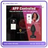 Phích Cắm Hậu Môn Rung Điều Khiển Từ Xa Qua App chính hãng - sạc USB, điều khiển qua app, chất liệu an toàn cho da - giao hàng che tên kín đáo